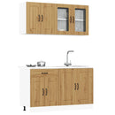 4-Tlg. Küchenschrank-Set Kalmar Holzwerkstoff
