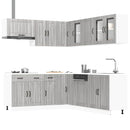 11-Tlg. Küchenschrank-Set Lucca Holzwerkstoff