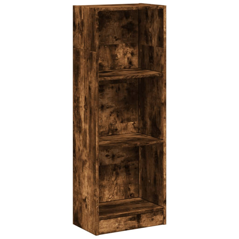 Bücherregal Räuchereiche 40x24x109 cm Holzwerkstoff