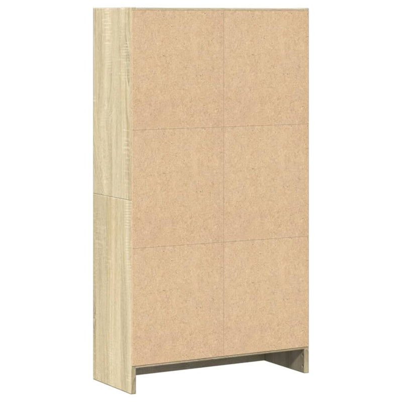 Bücherregal Sonoma-Eiche 60x24x109 cm Holzwerkstoff