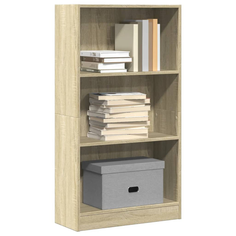 Bücherregal Sonoma-Eiche 60x24x109 cm Holzwerkstoff