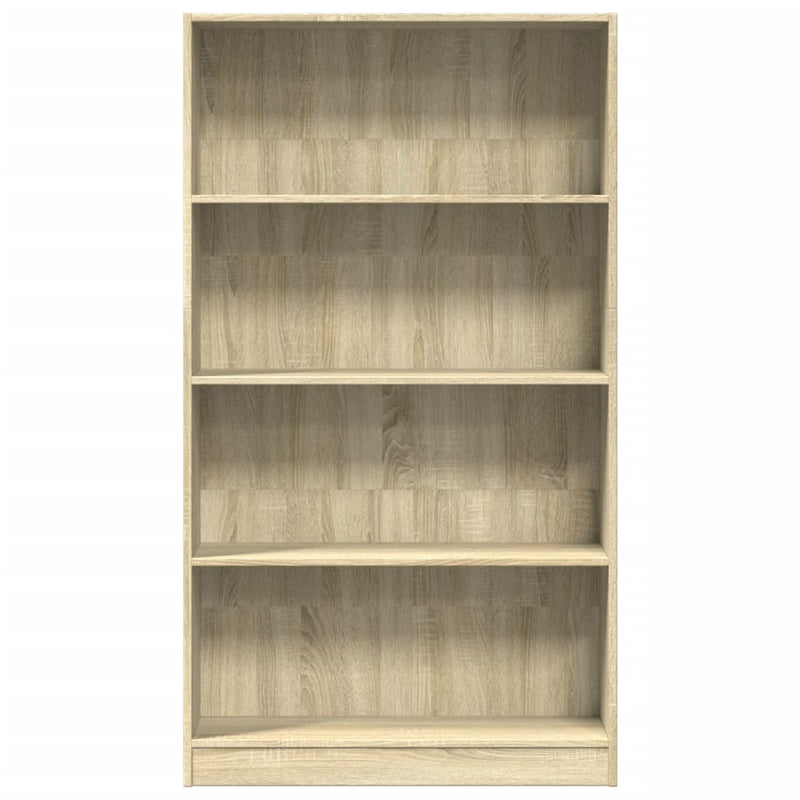 Bücherregal Sonoma-Eiche 80x24x143 cm Holzwerkstoff