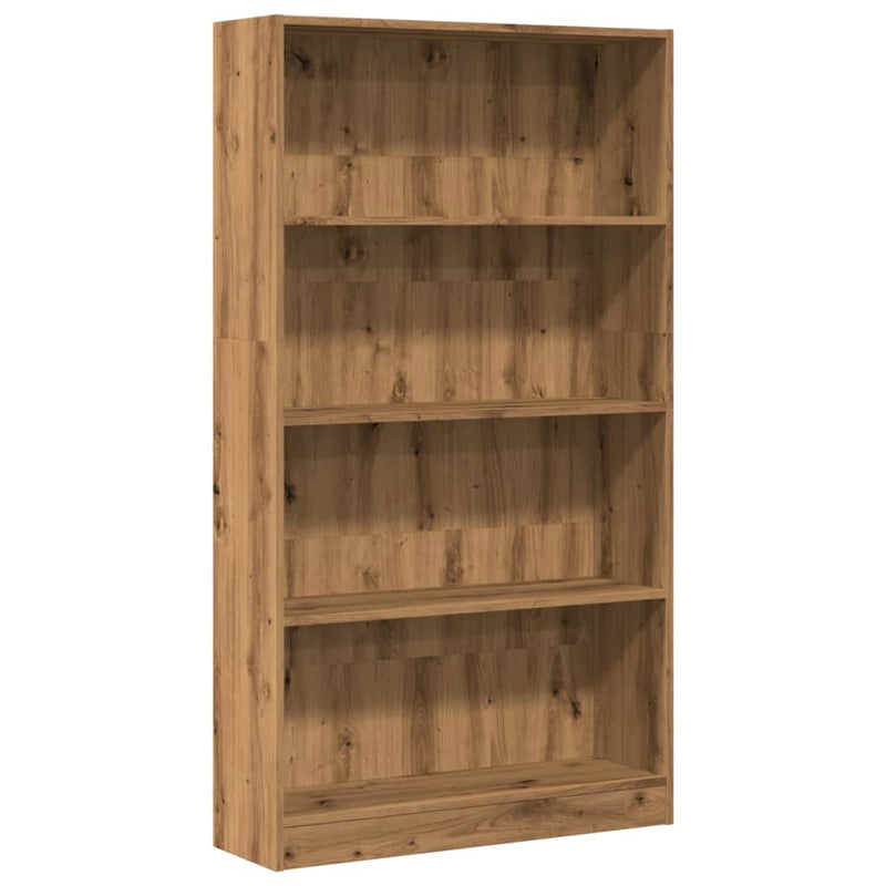 Bücherregal Artisan-Eiche 80x24x143 cm Holzwerkstoff