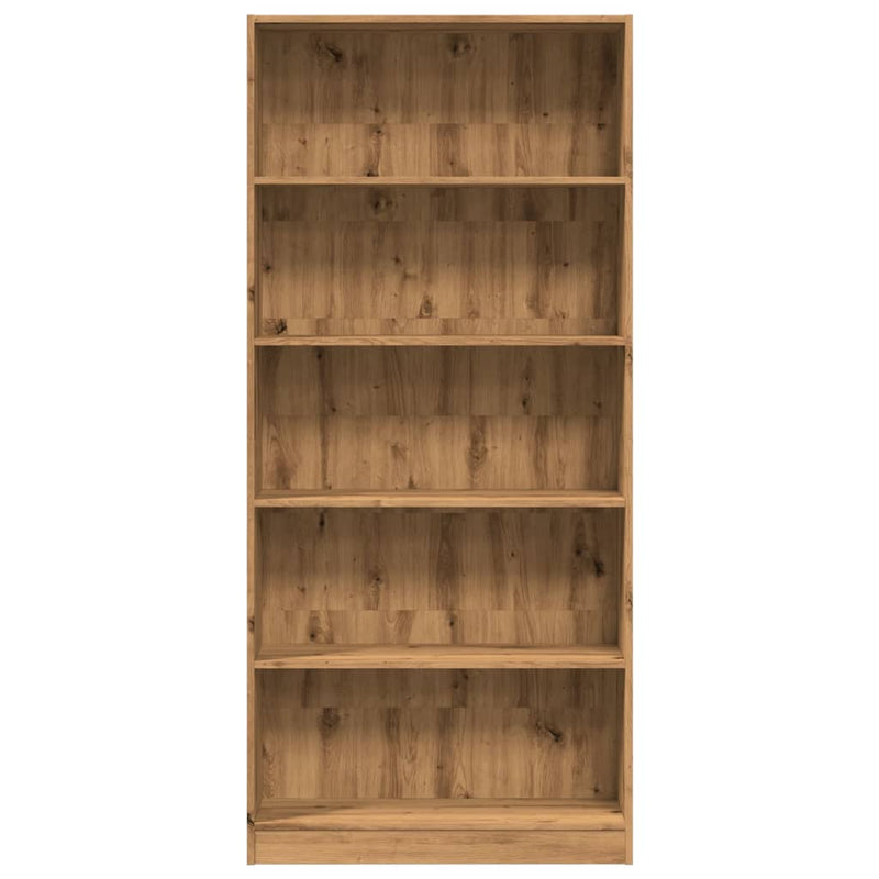 Bücherregal Artisan-Eiche 80x24x176 cm Holzwerkstoff