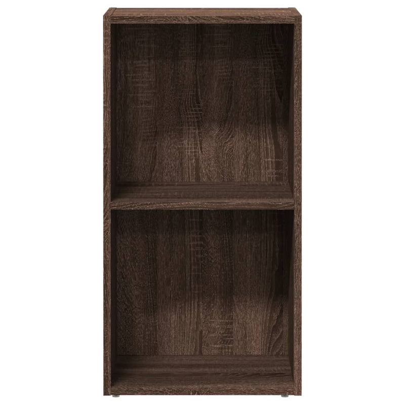 Bücherregal Braun Eichen-Optik 40x30x77 cm Holzwerkstoff