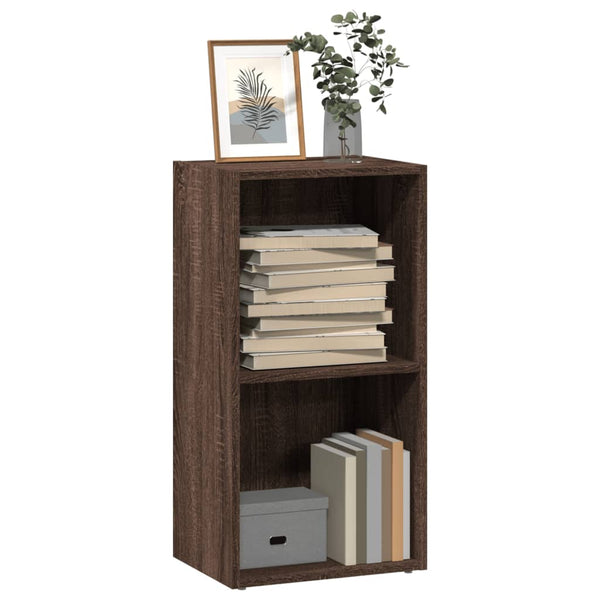 Bücherregal Braun Eichen-Optik 40x30x77 cm Holzwerkstoff