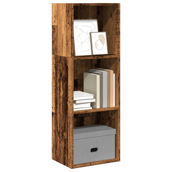 Bücherregal Altholz-Optik 40x30x114 cm Holzwerkstoff