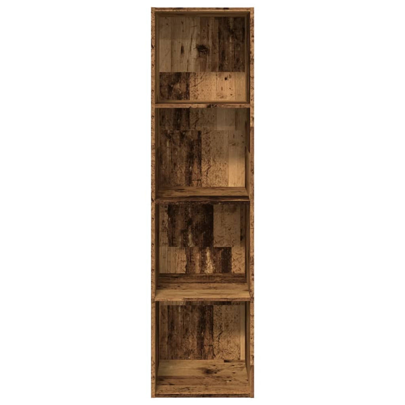 Bücherregal Altholz-Optik 40x30x152 cm Holzwerkstoff