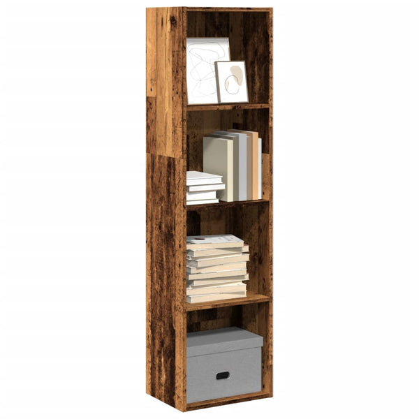 Bücherregal Altholz-Optik 40x30x152 cm Holzwerkstoff