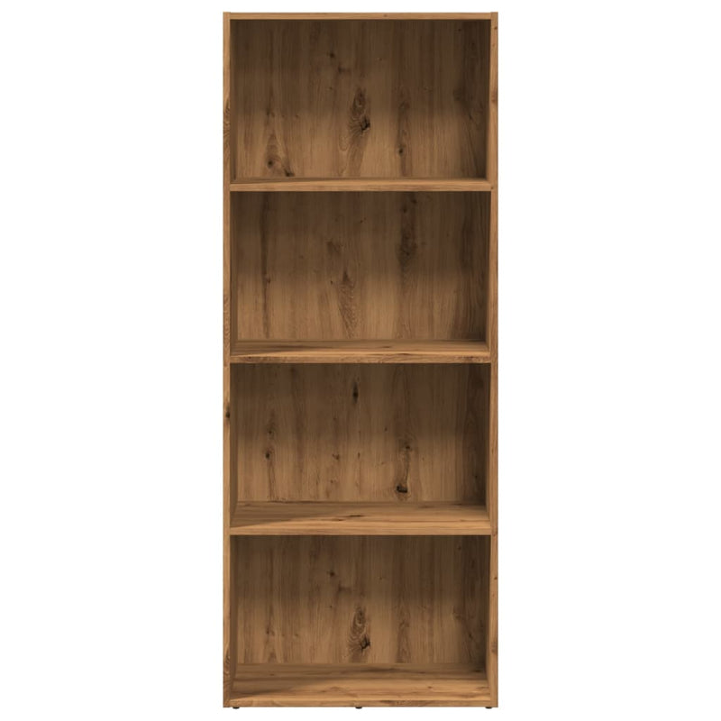 Bücherregal Artisan-Eiche 60x30x152 cm Holzwerkstoff