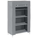 Schuhschrank Grau 60,5X30X97 Cm Vliesstoff