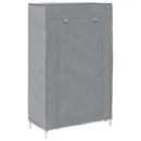 Schuhschrank Grau 60,5X30X97 Cm Vliesstoff