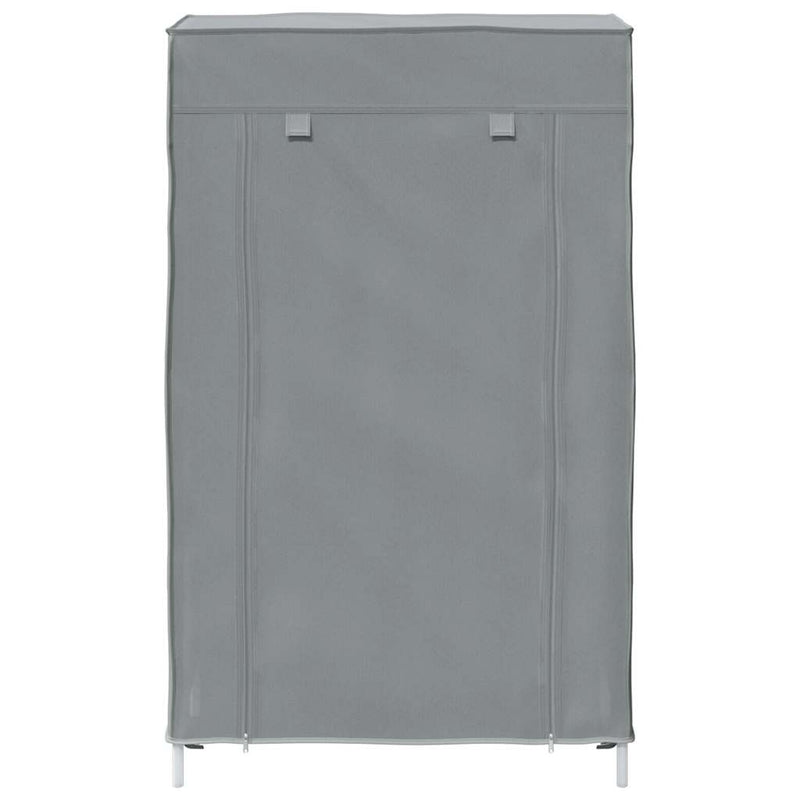 Schuhschrank Grau 60,5X30X97 Cm Vliesstoff