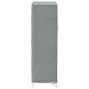 Schuhschrank Grau 60,5X30X97 Cm Vliesstoff