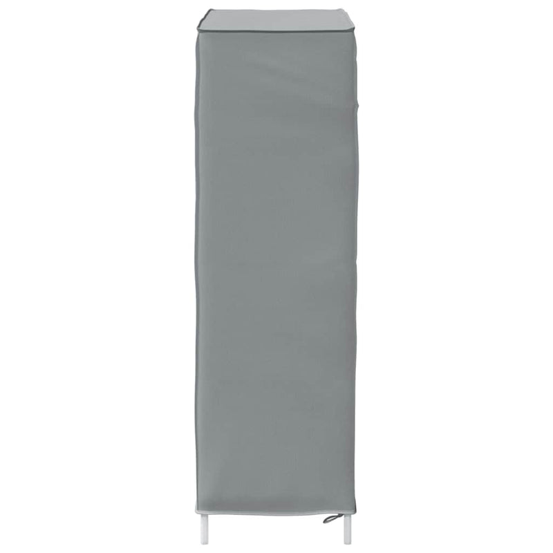 Schuhschrank Grau 60,5X30X97 Cm Vliesstoff