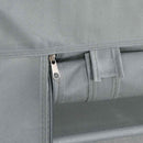 Schuhschrank Grau 60,5X30X97 Cm Vliesstoff