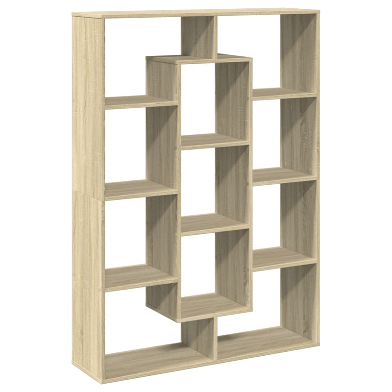 Bücherregal Sonoma-Eiche 102x29x143 cm Holzwerkstoff