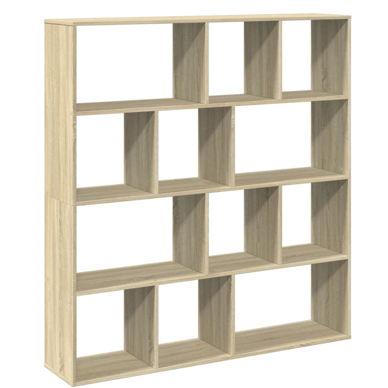 Bücherregal Sonoma-Eiche 132x29x141,5 cm Holzwerkstoff