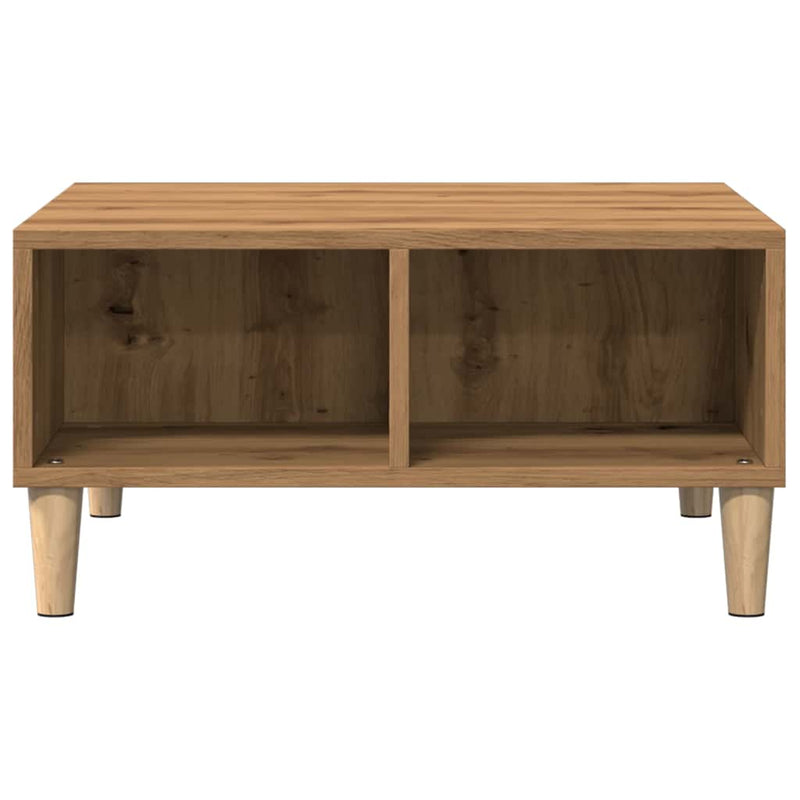 Couchtisch Artisan-Eiche 60x60x30 cm Holzwerkstoff