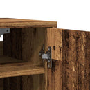 Schuhschrank -Optik 32X35X70 Cm Holzwerkstoff