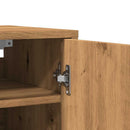 Schuhschrank Artisan-Eiche 32X35X70 Cm Holzwerkstoff