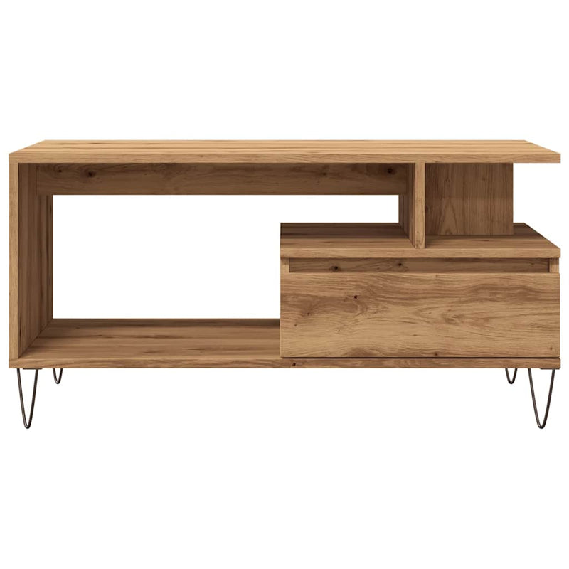 Couchtisch Artisan-Eiche 90x49x45 cm Holzwerkstoff