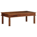 Couchtisch 110X60X40 Cm Massivholz Akazie