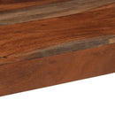 Konsolentisch 120X30X76 Cm Massivholz Akazie Braune Eiche