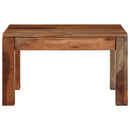 Couchtisch 60X60X35 Cm Massivholz Akazie