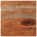 Couchtisch 60X60X35 Cm Massivholz Akazie