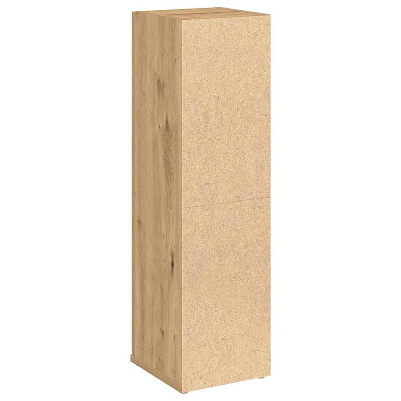 Badezimmerschrank mit Rollenhalter Artisan-Eiche 20,5x22x72 cm