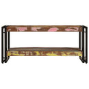 Couchtisch Mehrfarbig 90X50X38 Cm Altholz Massiv