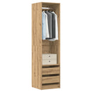 Kleiderschrank Artisan-Eiche Holzwerkstoff Eiche Handwerklich
