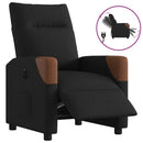 Relaxsessel Stoff Schwarz