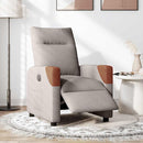Relaxsessel Elektrisch Stoff Taupe