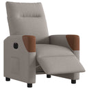 Relaxsessel Elektrisch Stoff Taupe