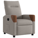 Relaxsessel Elektrisch Stoff Taupe