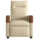 Massagesessel Elektrisch Stoff Creme