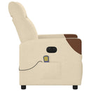 Massagesessel Elektrisch Stoff Creme