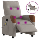Relaxsessel Elektrisch Stoff Taupe