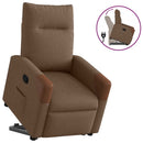 Relaxsessel Mit Aufstehhilfe Stoff Braun