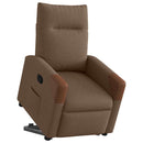 Relaxsessel Mit Aufstehhilfe Stoff Braun