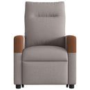 Elektrischer Massagesessel Mit Aufstehhilfe Stoff Taupe