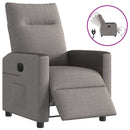 Relaxsessel Stoff Taupe