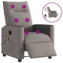 Relaxsessel Stoff Taupe