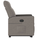 Relaxsessel Mit Aufstehhilfe Stoff Taupe
