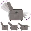 Relaxsessel Mit Aufstehhilfe Stoff Taupe
