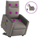 Relaxsessel Mit Aufstehhilfe Stoff Taupe