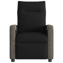 Relaxsessel Elektrisch Stoff Schwarz