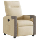 Relaxsessel Elektrisch Stoff Creme
